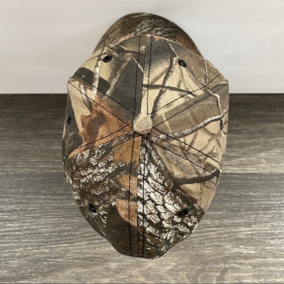 Vintage Interstate Batteries RealTree Hardwood Camouflage Camo Snapback Hat Cap - Picture 6 of 9